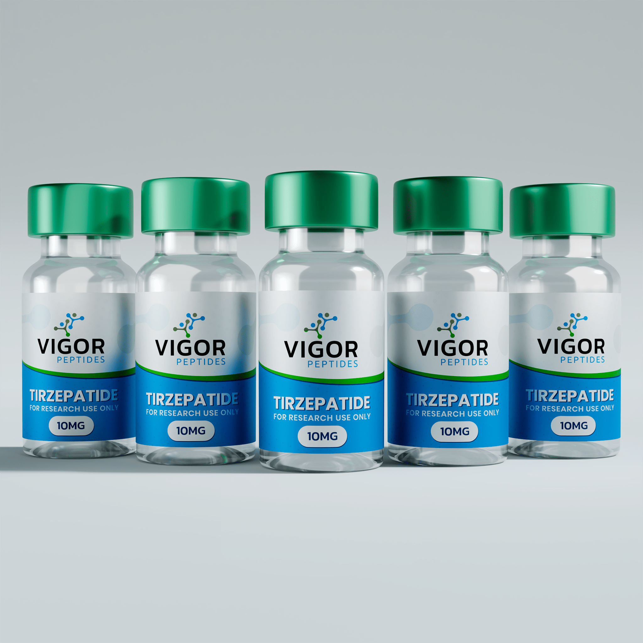 Tirzepatide 10mg - 5 Pack (50mg)